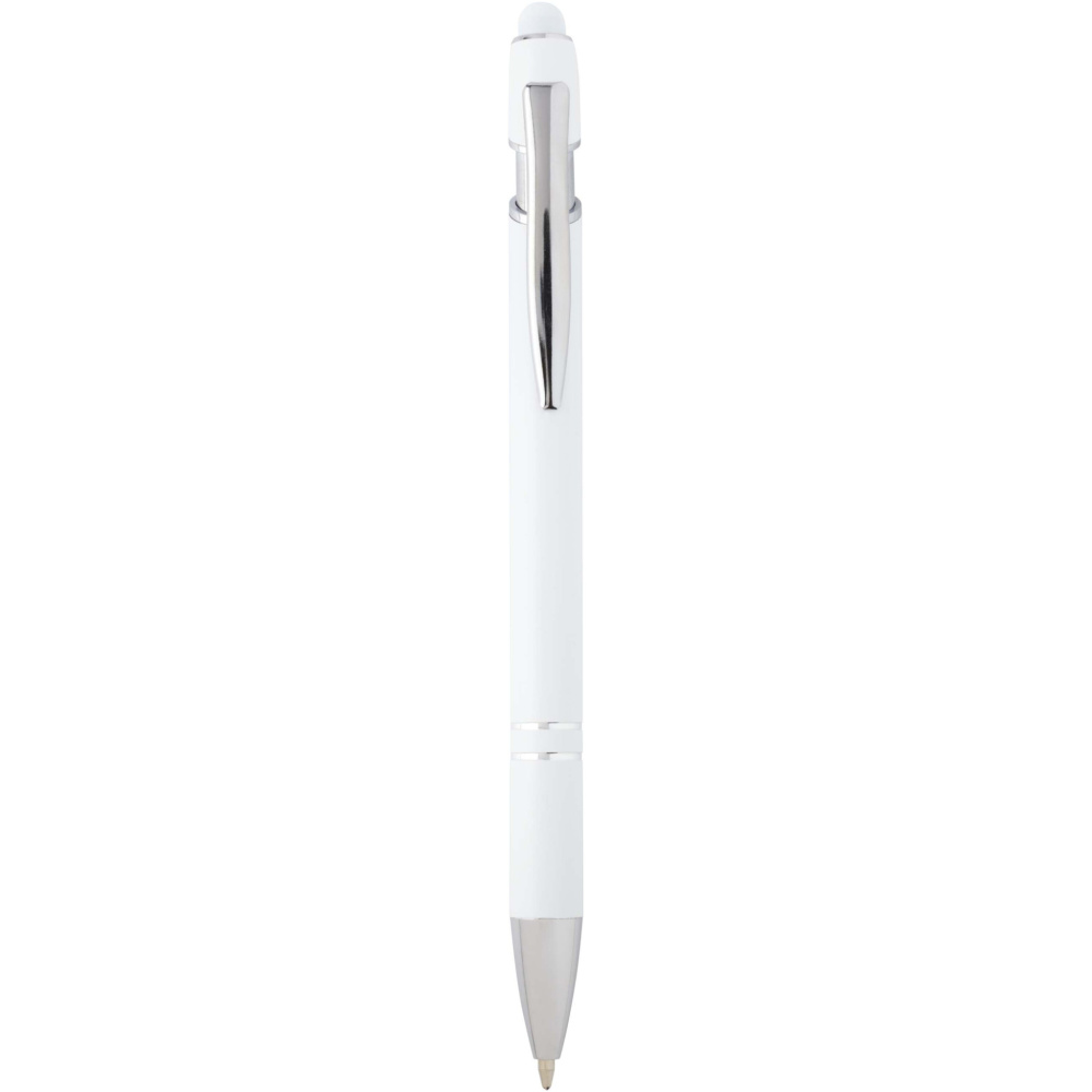 Logotrade advertising products photo of: Kish ballpoint pen with silver finish (black ink)