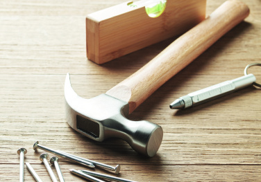 Logo trade business gift photo of: Wooden claw hammer