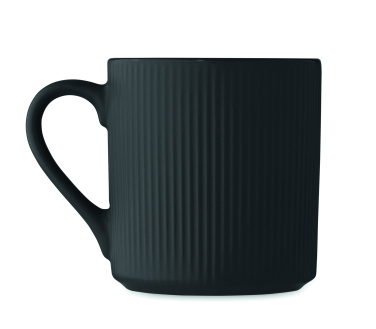 Logotrade corporate gift image of: Ribbed ceramic mug mat 340 ml