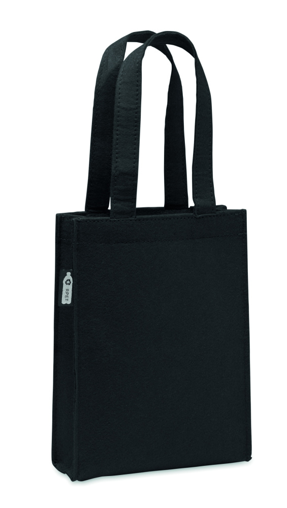 Logotrade promotional merchandise picture of: Small RPET felt gift bag