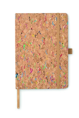 Logotrade business gift image of: A5 cork coloured notebook