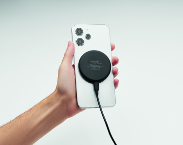 Logo trade promotional merchandise picture of: 3 in 1 wireless charger 15W