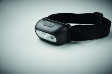 Logo trade promotional item photo of: Rechargeable LED head torch