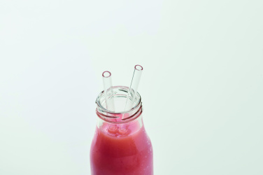 Logotrade promotional gifts photo of: 4 reusable glass straws