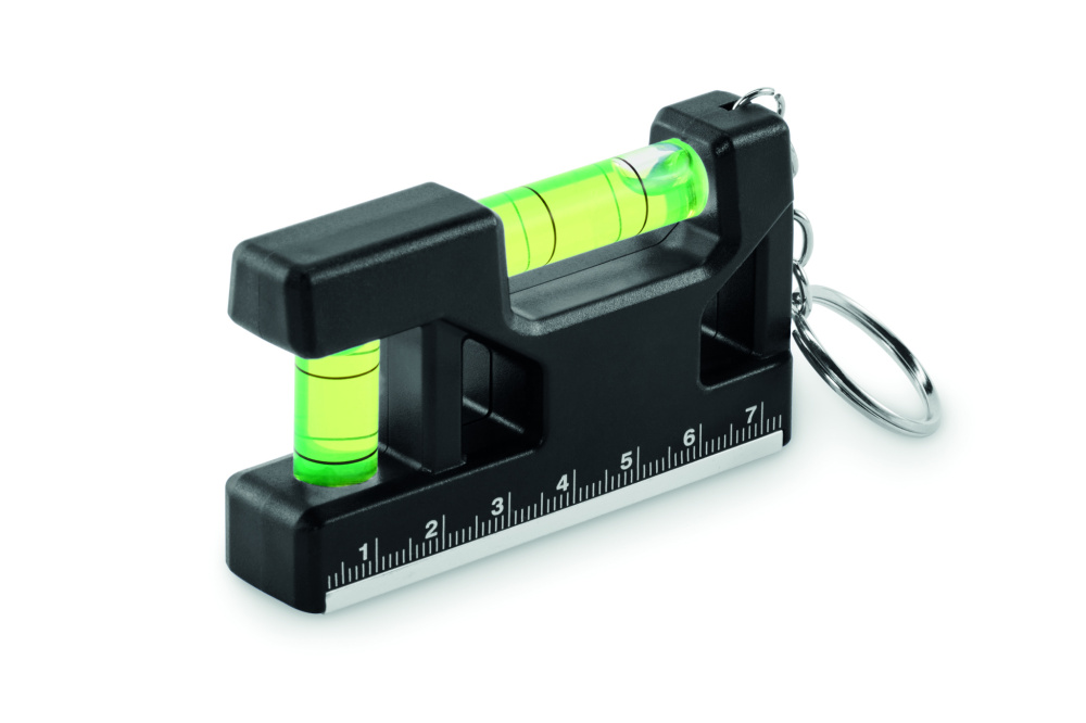 Logotrade promotional merchandise picture of: Magnetic level ABS key ring