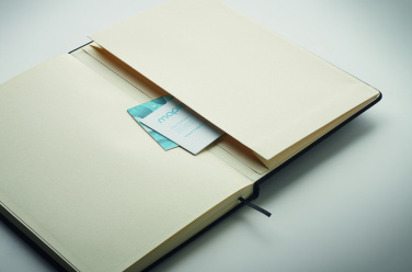 Logo trade business gifts image of: A5 RPET notebook with pen