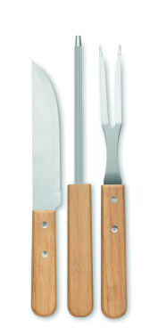 Logo trade promotional gifts image of: Stainless steel barbecue tools