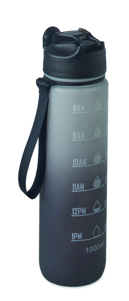 Logo trade corporate gifts picture of: Sports water bottle RPET 1L