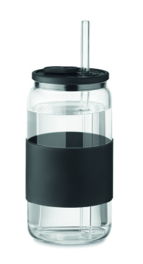 Logo trade promotional merchandise image of: High borosilicate tumbler 550ml