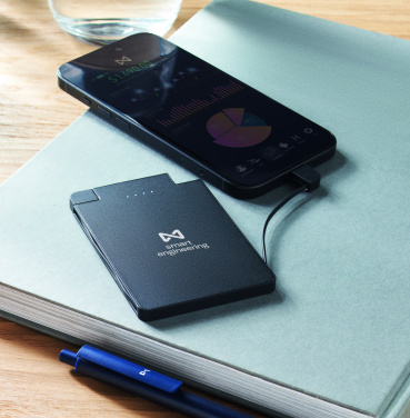 Logo trade promotional gifts picture of: Magnetic power bank 2500 mAh