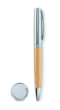 Logo trade business gift photo of: Metal twist ball pen in tube
