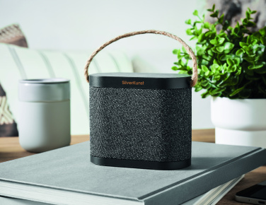 Logotrade promotional product picture of: 15W wireless charger speaker