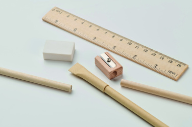 Logo trade advertising product photo of: Paper tube stationery set
