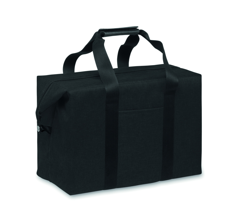 Logo trade promotional items image of: 300D RPET cooler bag 3L