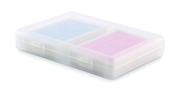 Logo trade promotional giveaway photo of: Set of classic playing cards