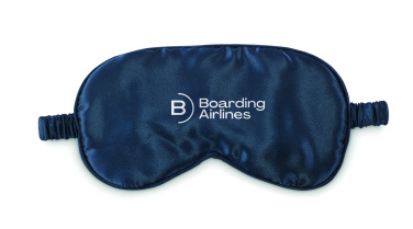 Logo trade promotional product photo of: Soft polyester eye mask