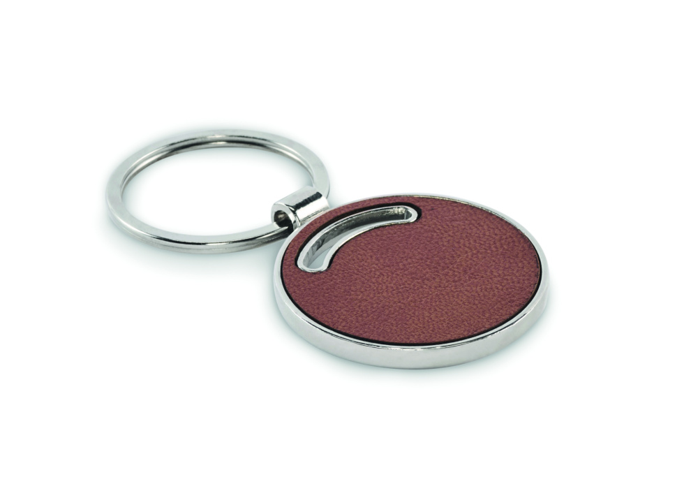 Logo trade promotional item photo of: Round shape key ring