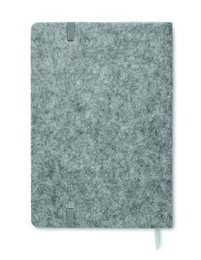Logo trade promotional gift photo of: A5 RPET cork notebook