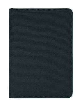 Logo trade promotional gifts image of: A5 portfolio 300D RPET