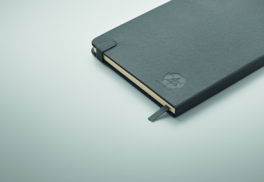 Logotrade corporate gift image of: Recycled Leather A5 notebook