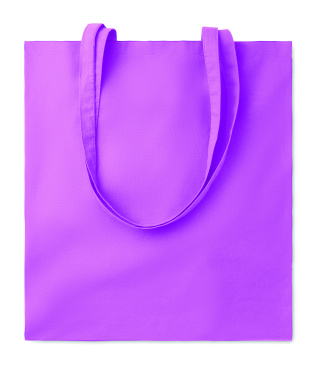 Logo trade promotional giveaways picture of: 140 gr/m² cotton shopping bag