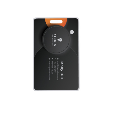Logo trade promotional product photo of: Findit RCS rplastic ultra-thin finder card rechargeable