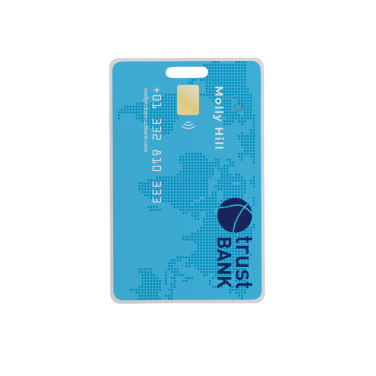 Logo trade promotional giveaways image of: Findit RCS rplastic ultra-thin finder card rechargeable