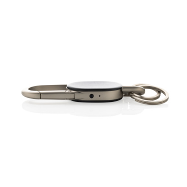 Logotrade promotional product picture of: Keyfinder keychain with worldwide locating and USB C