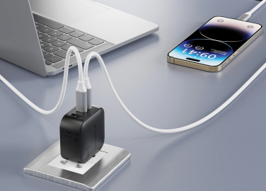 Logo trade promotional gifts picture of: Urban Vitamin Santa Cruz RCS rplastc 70W GAN charger