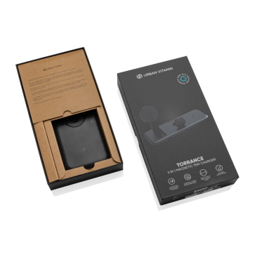 Logotrade advertising product image of: Urban Vitamin Torrance 3 in 1 magnetic 15W charger