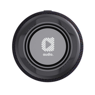 Logo trade promotional gift photo of: Urban Vitamin Anaheim RCS recycled 10W speaker 15W charger