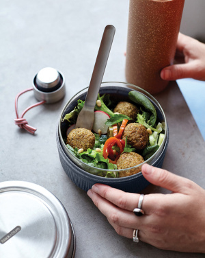 Logotrade advertising products photo of: Black+Blum Glass Lunch Bowl 750ml