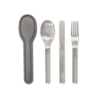 Logo trade promotional giveaways picture of: Black+Blum Cutlery Set