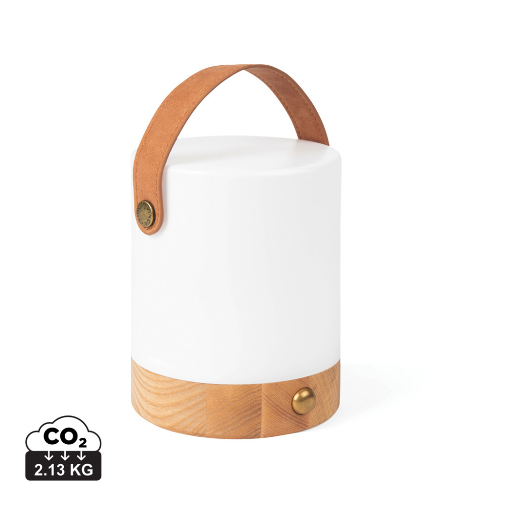 Logo trade promotional product photo of: VINGA Narni RCS recycled ABS lantern