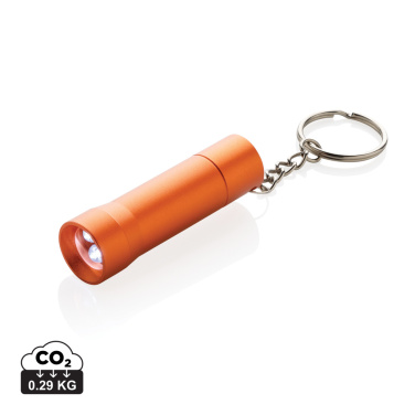 Logotrade advertising products photo of: Flash RCS recycled aluminium keychain torch