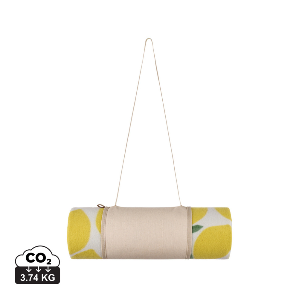 Logotrade promotional item image of: VINGA Arwe GRS picnic blanket