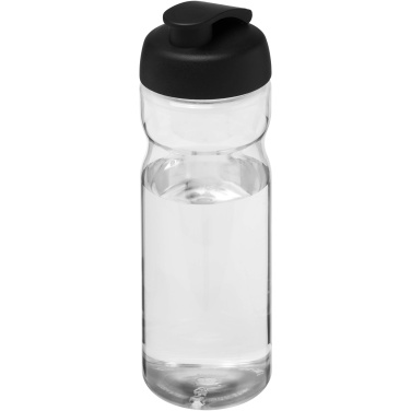 Logo trade advertising products image of: H2O Active® Eco Base 650 ml flip lid sport bottle