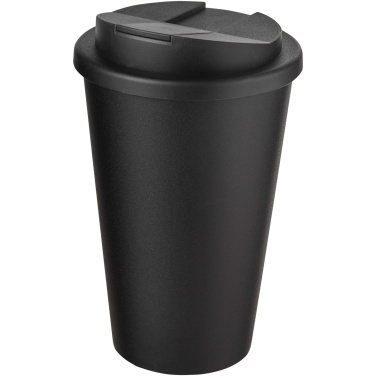 Logo trade promotional gifts picture of: Americano® Eco 350 ml recycled tumbler with spill-proof lid