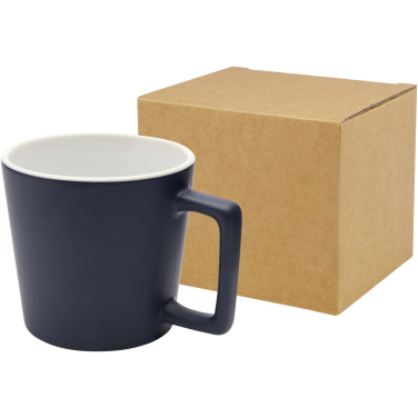 Logo trade promotional items picture of: Cali 370 ml ceramic mug with matt finish