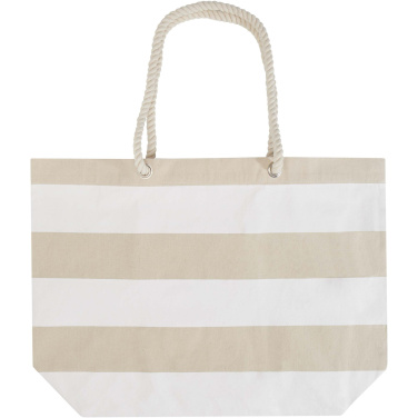 Logotrade promotional item picture of: Florida 270 g/m² GRS recycled beach tote bag 18L