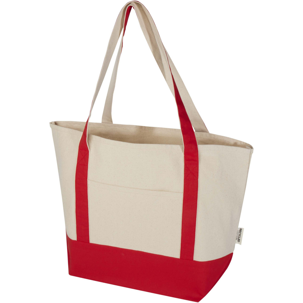 Logotrade advertising product image of: Sam 320 g/m² GRS recycled cotton tote bag