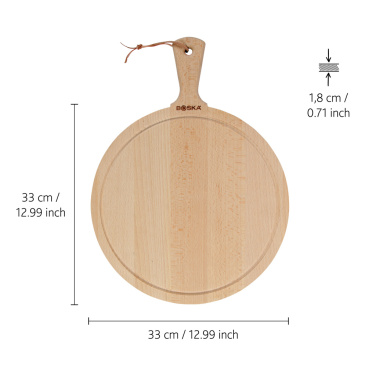 Logotrade promotional products photo of: BOSKA Serving Board Round Amigo L