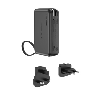 Logotrade promotional merchandise image of: Urban Vitamin Eureka hybrid GANcharger 10000mah powerbank65W