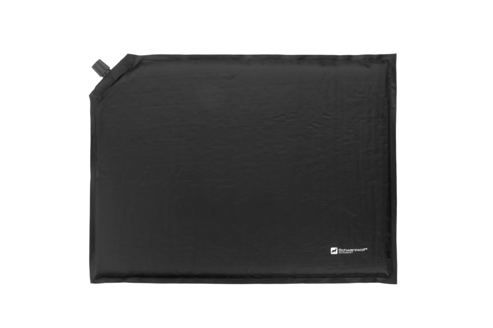 Logotrade promotional giveaway image of: Inflatable cushion ANTERO Schwarzwolf