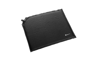 Logotrade promotional giveaways photo of: Inflatable cushion ANTERO Schwarzwolf