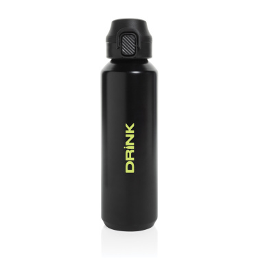 Logo trade advertising product photo of: Via RCS Re-steel lockable sport bottle 600ML