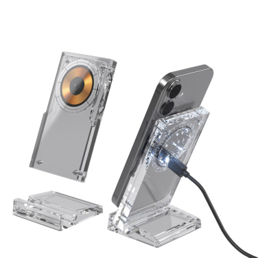 Logo trade corporate gift photo of: Magcharge 15W magnetic wireless charging stand
