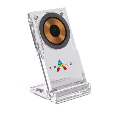 Logo trade promotional giveaways image of: Magcharge 15W magnetic wireless charging stand