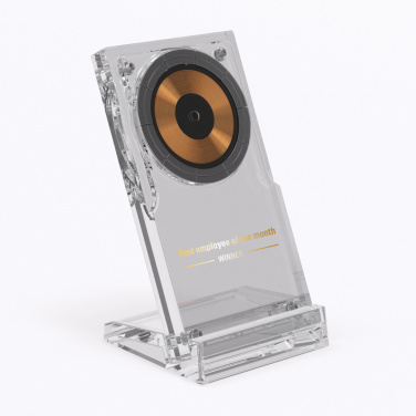 Logo trade promotional giveaways image of: Magcharge 15W magnetic wireless charging stand