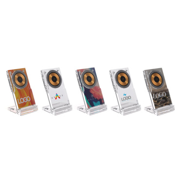 Logotrade promotional gift picture of: Magcharge 15W magnetic wireless charging stand